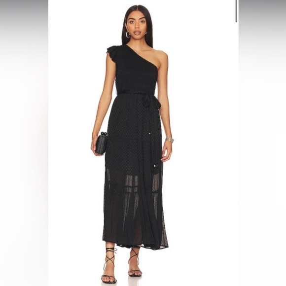 KARINA GRIMALDI Shanti Dress in Black